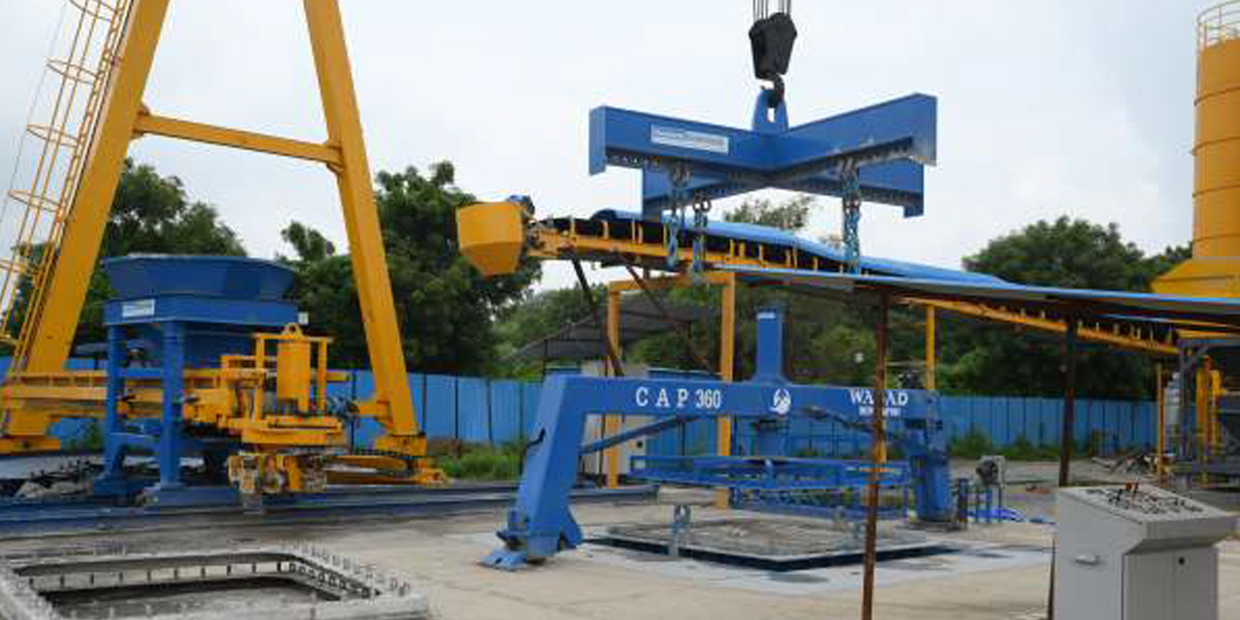 Concrete Pipe Making Machines : CAP 250, CAP 360