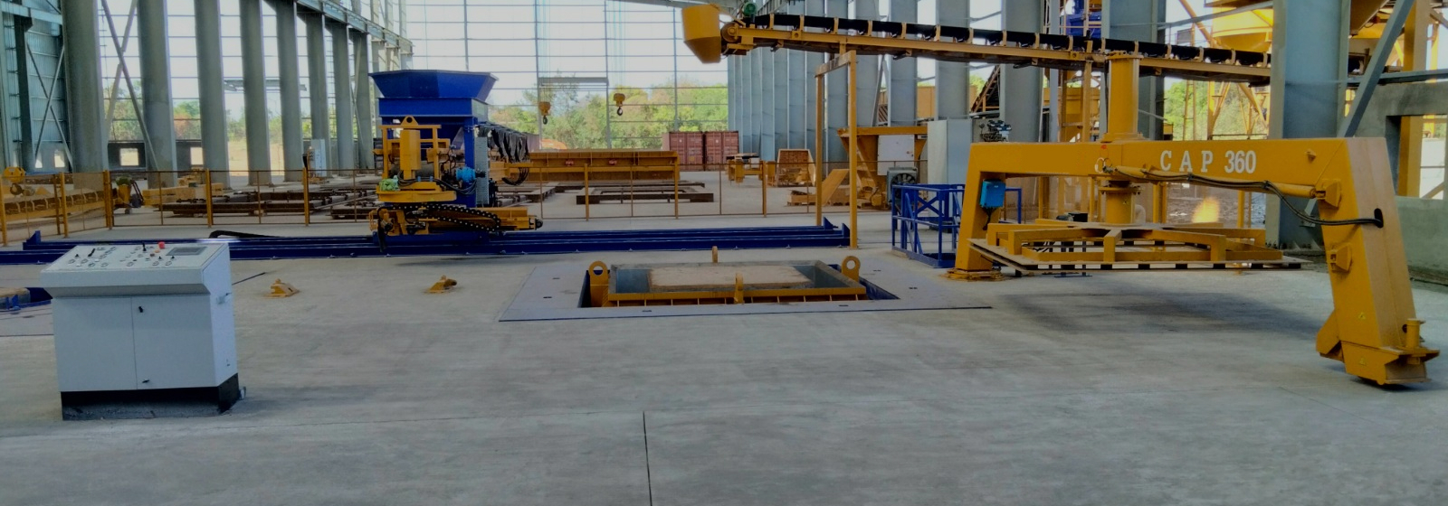 Concrete Pipe Making Machines : CAP 250, CAP 360