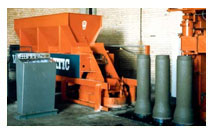 Manufacturer of Cocrete Machine for mass production of small-diameter Concrete Pipes.